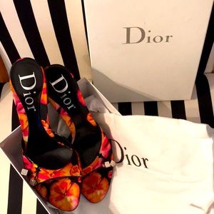 Brand new Dior mini Gambler mules Firm Price